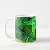 ハートチャクラ – 隠れた世界のシンボル コーヒーマグカップ (左)