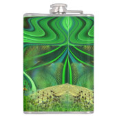 ハートチャクラ – 隠れた世界のシンボル フラスク (裏面)