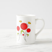 ハートチューリップスペシャルティマグカップ ボーンチャイナマグカップ (右)