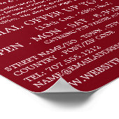 ハートチョコレートボックス、菓子用品の広告 ポスター (角)