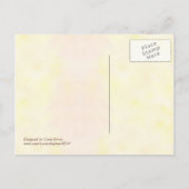 ハートツリーの水の色はがきを保存する 案内ポストカード (裏面)