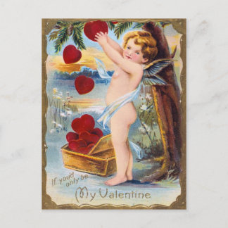 ハートツリーバレンタイン葉書 シーズンポストカード