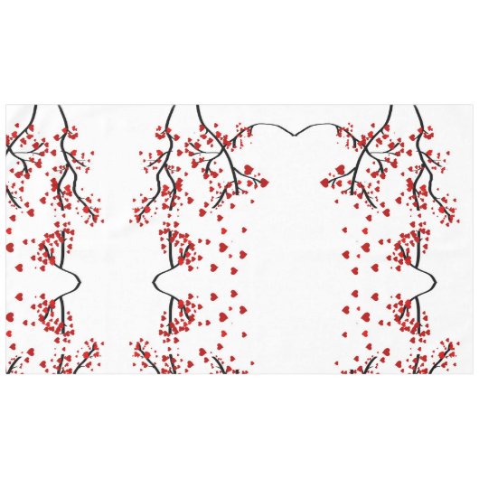 ハートツリー テーブルクロス (正面(横))