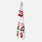 ハートツリー ネクタイ (裏面)