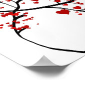 ハートツリー ポスター (角)