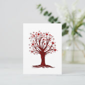 ハートツリー ポストカード (スタンド正面)