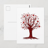 ハートツリー ポストカード (正面/裏面)