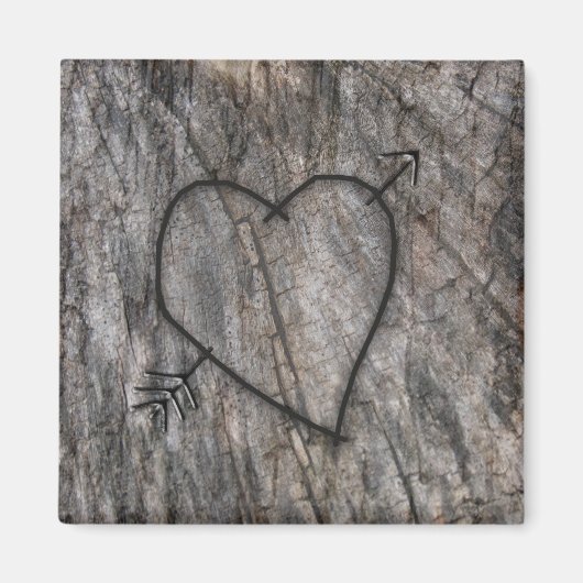 ハートツリー マグネット (正面)