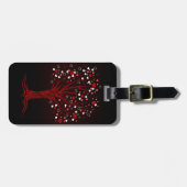 ハートツリー ラゲッジタグ (正面横)