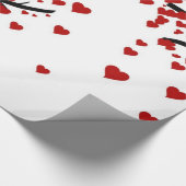 ハートツリー ラッピングペーパー (角)