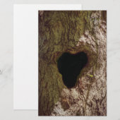 ハートツリー 便箋 (正面/裏面)