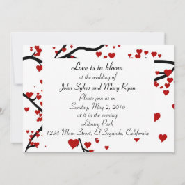 ハートツリー 招待状