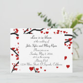 ハートツリー 招待状 (スタンド正面)