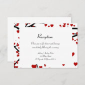 ハートツリー 招待状 (正面/裏面)