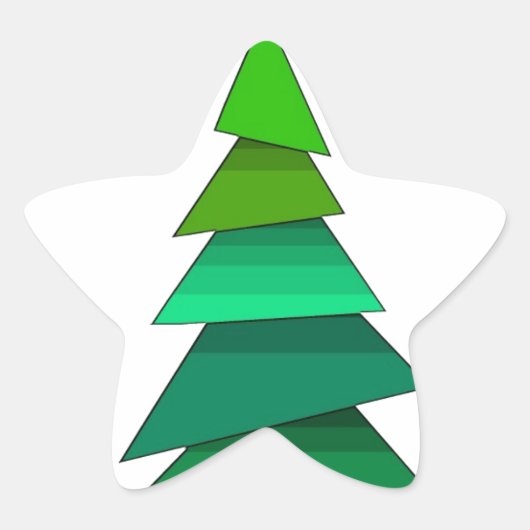 ハートツリー 星シール (正面)