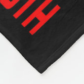 ハートディフェクト認識度リトルブラザーフラグ フリースブランケット (角)