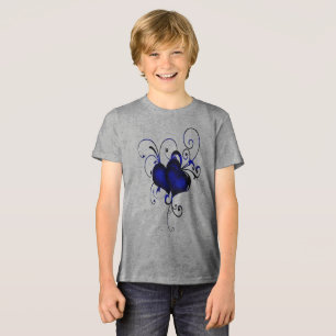 ハートデザインファッション トライブレンドTシャツ