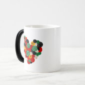 ハートデザインマグカップ：すべてのsipにおける愛のTouch モーフィングマグカップ (正面左)