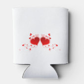 ハートデザイン結婚式の引き出物クーラーボックス 缶クーラー (裏面)