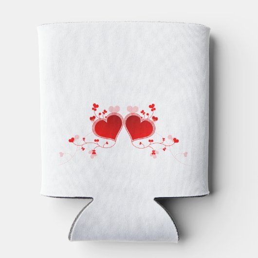 ハートデザイン結婚式の引き出物クーラーボックス 缶クーラー (裏面)