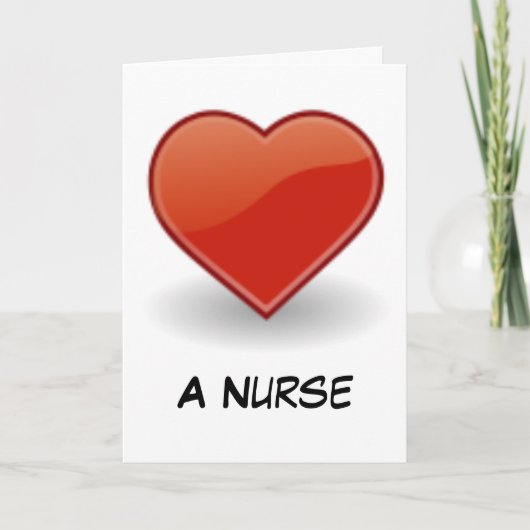 ハートデザイン シーズンカード (正面)