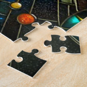 ハートデザイン ジグソーパズル (側面)