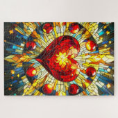 ハートデザイン ジグソーパズル (横)