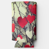 ハートデザイン スリム缶クーラー (正面)