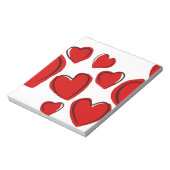 ハートデザイン ノートパッド (回転)
