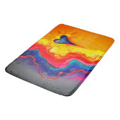 ハートデザイン バスマット (アングル)