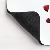 ハートデザイン,バレンタインのギフト, BFのためのギフト, GF マウスパッド (コーナー)