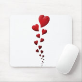 ハートデザイン,バレンタインのギフト, BFのためのギフト, GF マウスパッド (マウス)