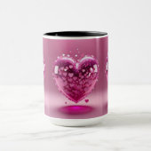 ハートデザイン マグカップ (中央)