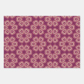 ハートデザイン ラッピングペーパーシート (正面2)