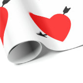 ハートデザイン ラッピングペーパー (ロールコーナー)