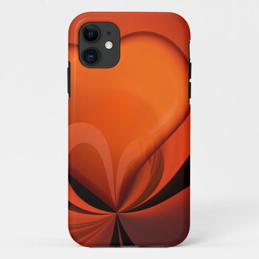 ハートデザイン Case-Mate iPhoneケース (裏面)