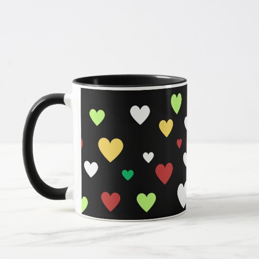 ハートデザインMUG マグカップ (左)