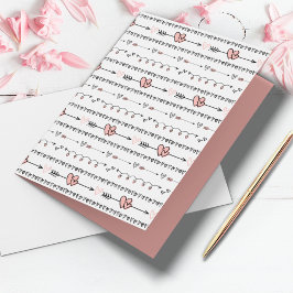 ハートデー・ドゥードルズ バレンタインデー カード