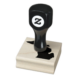 ハートトラバースシティミシガンラバースタンプ ラバースタンプ