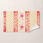 ハートトレンディー バスタオルセット (ハンドタオル)