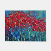 ハートドアマット ドアマット (正面)