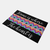 ハートドアマット ドアマット (アングル)