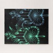 ハートドリームキャッチャー ジグソーパズル (横)