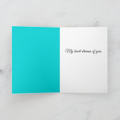 ハートドリームス 緑のカードの色合い カード (内部)