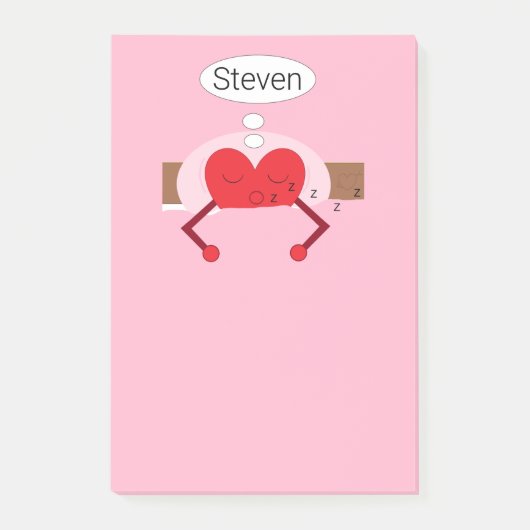 ハートドリームズオブピンク ポストイット (正面)
