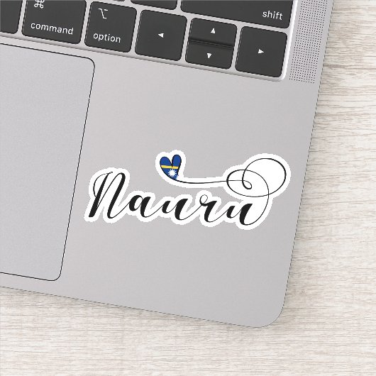 ハートナウル国旗、愛ナウル、ナウル共和国 シール (詳細)