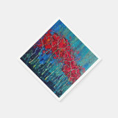 ハートナプキンカクテル スタンダードカクテルナプキン (角)