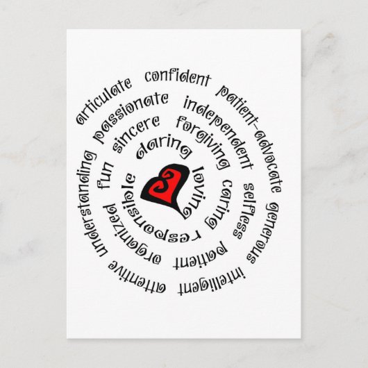 ハートナースコピー ポストカード (正面)