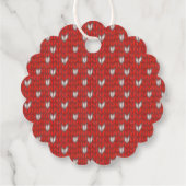 ハートニット2インチ鱗片丸糸ラベル フェイバータグ (裏面)