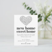 ハートニューホーム | お知らせカードの移動 案内状 (スタンド正面)